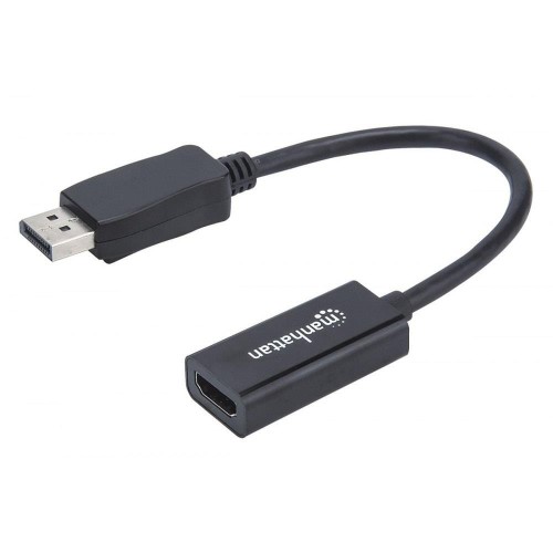 Kabel adapter Manhattan DisplayPort / HDMI M/F FullHD 1080p 0,15m - 1468198