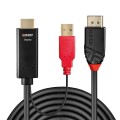 Kabel adapter HDMI do DisplayPort LINDY 2m czarny - 1378818