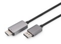 Kabel adapter DIGITUS PREMIUM DisplayPort - HDMI 8K 60Hz DP/HDMI M/M 1m - 1377571