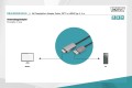 Kabel adapter DIGITUS PREMIUM DisplayPort - HDMI 8K 60Hz DP/HDMI M/M 1m - 1377573