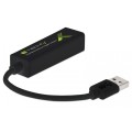 Kabel adapter / karta sieciowa Techly USB-A 3.0 - Gigabit Ethernet RJ45 - 1468352