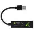 Kabel adapter / karta sieciowa Techly USB-A 3.0 - Gigabit Ethernet RJ45 - 1468354