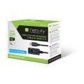 Kabel / Przedłużacz Techly Aktywny USB 2.0 A-A M/F 5m Czarny - 1468313