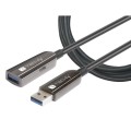 Kabel / Przedłużacz Techly Aktywny Kabel Optyczny AOC USB 3.2 Gen1 A-A 20m czarny - 1468305