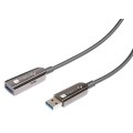 Kabel / Przedłużacz Techly Aktywny Kabel Optyczny AOC USB 3.2 Gen1 A-A 20m czarny - 1468309