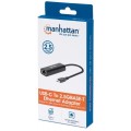 Kabel - adapter Manhattan USB-C / RJ45 2.5Base-T Ethernet - 1379377
