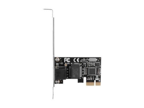 Karta sieciowa Lanberg 1Gb PCI-E 1x RJ45 RTL8111C + śledź low profile - 1318955