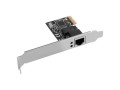 Karta sieciowa Lanberg 1Gb PCI-E 1x RJ45 RTL8111C + śledź low profile - 1318956