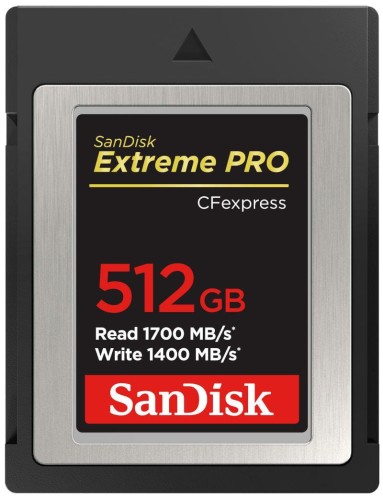 Karta SanDisk EXTREME PRO CFexpress 512GB (1700/1400 MB/s) - 1392943