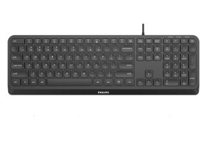 Klawiatura przewodowa PHILIPS SPK6207B/00 czarna