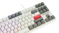 Klawiatura przewodowa KRUX ATAX PRO RGB CREATOR RETRO GATERON YELLOW PRO (KRX0110) Biała - 1404256