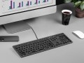 Klawiatura przewodowa A4Tech FSTYLER FX60H (White Backlit) czarno-grafitowa - 1492143