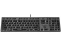 Klawiatura przewodowa A4Tech FSTYLER FX60H (White Backlit) czarno-grafitowa - 1492141