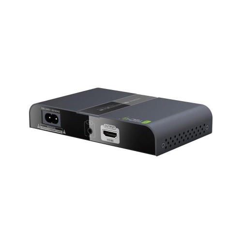 Extender/odbiornik HDMI Techly HDbitT po PLC Powerline do 300m FullHD, czarny - 1379972
