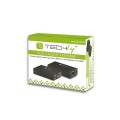 Extender VGA Techly po kablu Cat.5/5e/6 1x1, czarny - 1379980