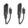 Extender USB 3.2 LINDY Fibre Optic 100m czarny - 1378786