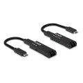 Extender USB 3.2 LINDY Fibre Optic 100m czarny - 1378790