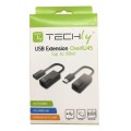 Extender Przedłużacz Techly USB do 60m po kablu sieciowym RJ45 - 1380173