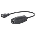 Extender Przedłużacz Manhattan USB po kablu sieciowym RJ45 do 60m - 1379370
