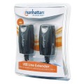 Extender Przedłużacz Manhattan USB po kablu sieciowym RJ45 do 60m - 1379372