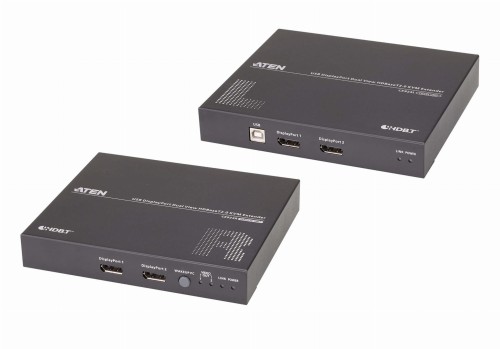 Extender KVM ATEN CE924-AT-G Dual View HDBaseT DisplayPort/USB/Audio 100m - 973065