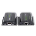 Extender HDMI Techly EXT-E70I po skrętce Cat. 5e/6/6a/7, do 60m, z odbiornikiem IR, czarny - 1331551