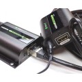 Extender HDMI Techly EXT-E70I po skrętce Cat. 5e/6/6a/7, do 60m, z odbiornikiem IR, czarny - 1331555