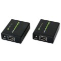 Extender HDMI Techly EXT-E70 po skrętce Cat. 6/6a/7, do 60m, Full HD 3D, czarny - 786002