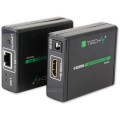 Extender HDMI Techly EXT-E70 po skrętce Cat. 6/6a/7, do 60m, Full HD 3D, czarny - 1454586
