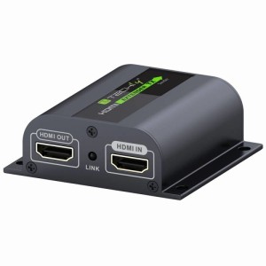 Extender HDMI Techly EX-HL21D  po skrętce Cat. 6/6a/7, do 60m, Full HD z IR, czarny IDATA