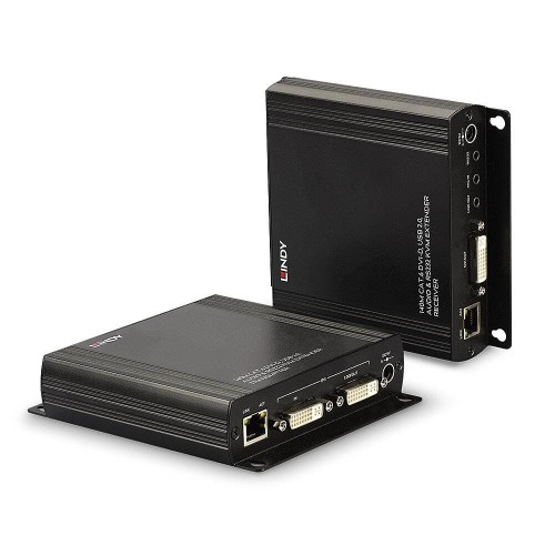 Extender HDMI LINDY DVI-D, USB, Audio & RS232 KVM, Cat.6, 140m - 1378589