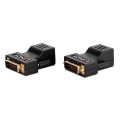 Extender DVI-D LINDY Single Link Extender Cat.6 70m czarny - 1378573