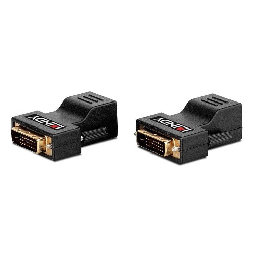 Extender DVI-D LINDY Single Link Extender Cat.6 70m czarny - 1378573