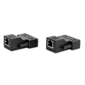 Extender DVI-D LINDY Single Link Extender Cat.6 70m czarny - 1378574