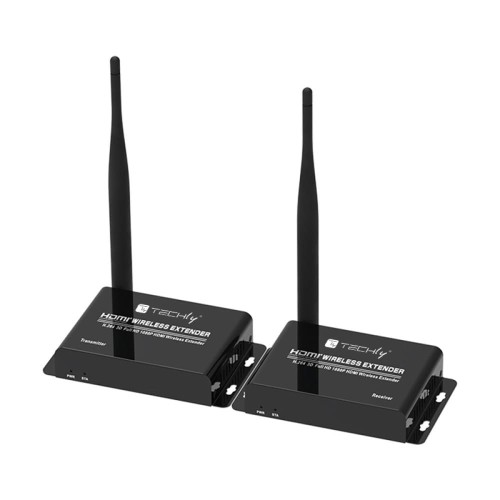 Extender bezprzewodowy Techly HDMI FullHD 1080p*60Hz 5.8GHz do 50m - 1323747