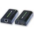 Extender / splitter HDMI Techly IDATA EXTIP-373 po skrętce Cat. 5e/6/6a/7 do 120m, over IP, czarny - 1128135