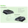 Extender / odbiornik Techly HDMI 1080p*60Hz HDBitT do 120m Cat.6 z IR - 1527018