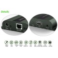 Extender / odbiornik Techly HDMI 1080p*60Hz HDBitT do 120m Cat.6 z IR - 1527019