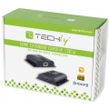 Extender / odbiornik Techly HDMI 1080p*60Hz HDBitT do 120m Cat.6 z IR - 1527020