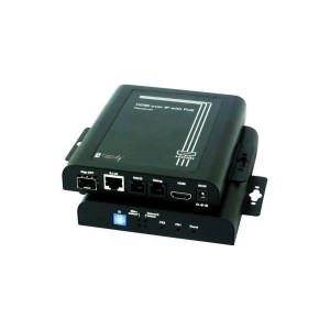 Extender / odbiornik HDMI Techly IDATA EXTIP-VWR  over IP z funkcją ściany wizyjnej, PoE