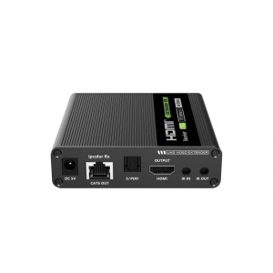Extender / odbiornik HDMI 4K Techly po skrętce Cat.6/6a/7 do 70m