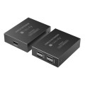Extender / HUB Techly 4-Portowy USB 2.0 Cat6 do 150m - 1468229