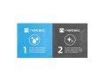 Chusteczki czyszczące Natec Raccoon 2w1 cleaning wipes wet-dry 50 szt - 1589887