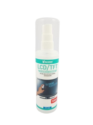 Płyn do czyszczenia ekranów LCD/TFT Vakoss 100 ml - 977226