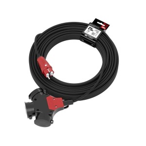 Rozdzielacz KERG W2238 25m 3×1,5mm2 H05RR-F 250V czarny