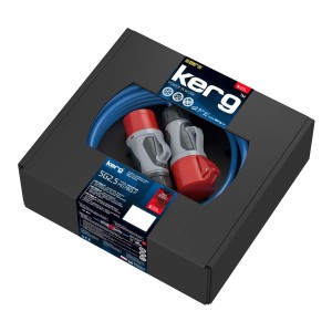 Przedłużacz siłowy KERG W2149 10m 5×2,5mm2 H07BQ-F 400V niebieski