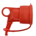 Przedłużacz ogrodowy Acar PS-2P 2X1 20m pomarańczowy - 1546506