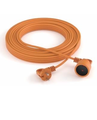 Przedłużacz ogrodowy Acar PS-2P 2X1 10m pomarańczowy - 752289