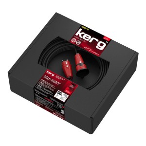Przedłużacz KERG W2228 30m 3×1,5mm2 H05RR-F 250V czarny