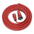 Przedłużacz KERG W2206 20m 3×2,5mm2 H05RR-F 250V czerwony - 1321238